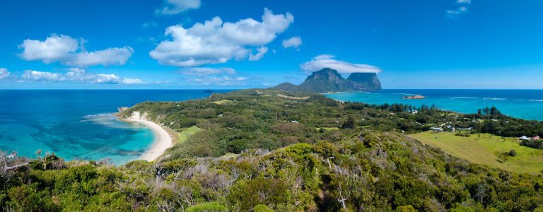 Panoramic,View,South,Over,The,Idyllic,Lord,Howe,Island,From